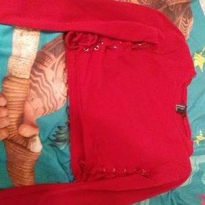 Long sleeve crop top